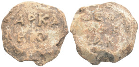 Byzantine lead seal 10,1 g. 23,6 mm.