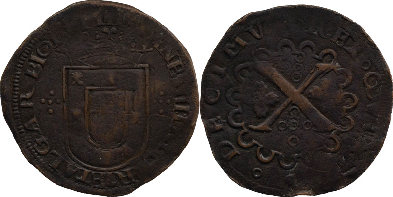 Portugal
D. João III (1521-1557)
Patacão Lisbon
AG: 15.21 15,20g
Very Fine