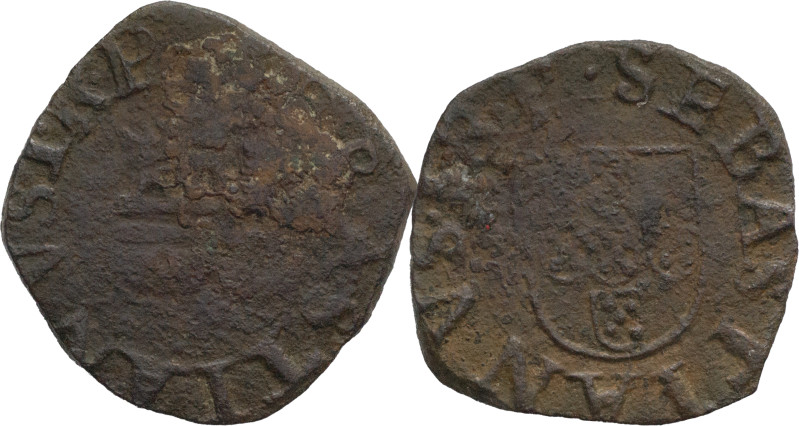 Portugal
D. Sebastião I (1557-1578)
Ceitil Lisbon
AG: 04.03 1,49g
Fine