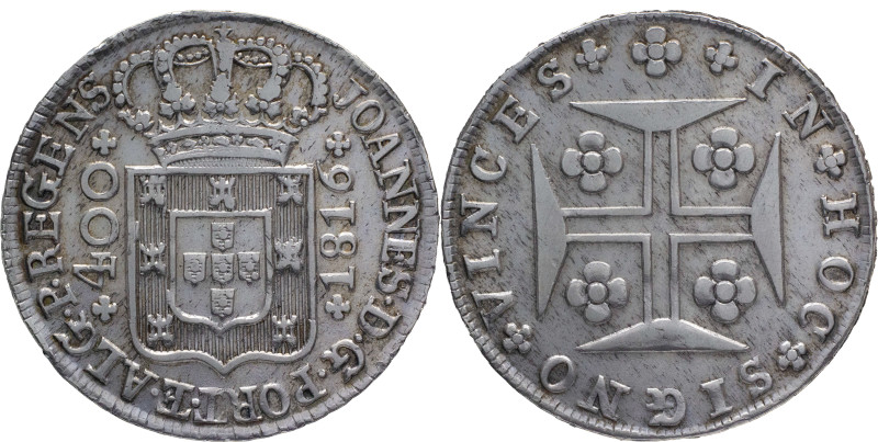 Portugal
D. João Regent (1799-1816)
Cruzado Novo Lisbon 1816
AG: 24.08 14.27g
Ex...