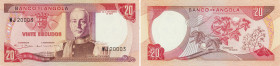 ANGOLA. 20 Escudos. 24 de Novembre de 1972. Serie WJ. P# 99. Uncirculated