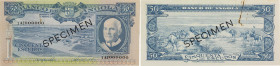 ANGOLA. Banco de Angola. 50 Escudos, 1962. P-93s. Specimen. Uncirculated.