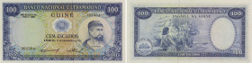 PORTUGUESE GUINEA. Banco Nacional Ultramarino. 100 Escudos 17.12.1971. P# 45. Uncirculated.