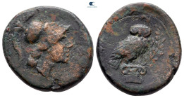 Apulia. Azetium circa 300-275 BC. Bronze Æ