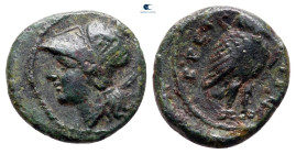 Bruttium. The Brettii circa 216-208 BC. Bronze Æ