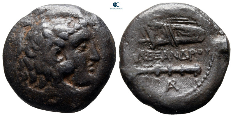 Kings of Macedon. Uncertain mint. Alexander III "the Great" 336-323 BC. 
Bronze...