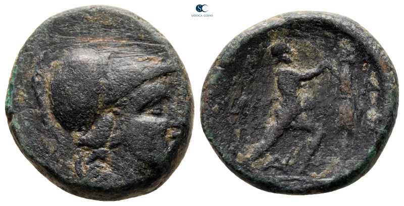 Kings of Macedon. Uncertain mint. Antigonos II Gonatas 277-239 BC. 
Bronze Æ
...
