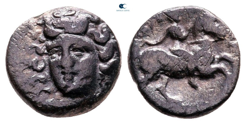 Thessaly. Larissa circa 356-320 BC. 
Trihemiobol AR

10 mm, 0,97 g



Nea...