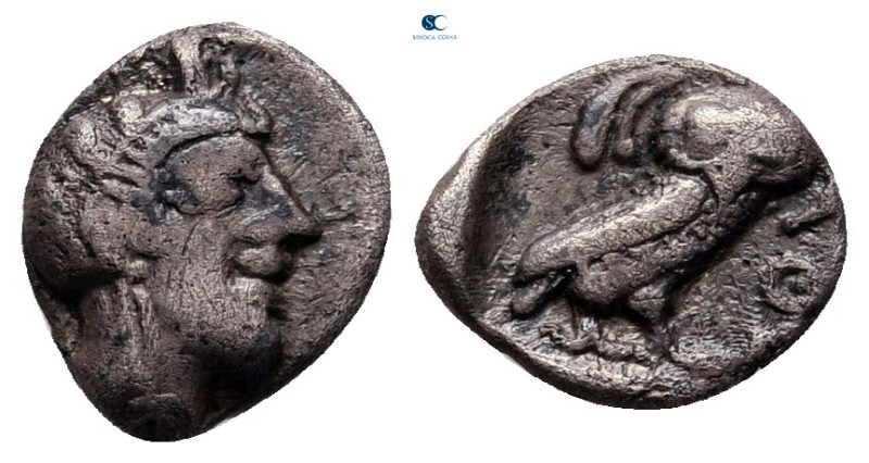 Attica. Athens circa 454-404 BC. 
Obol AR

10 mm, 0,68 g



Very Fine