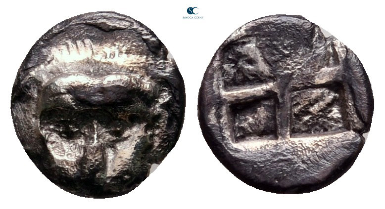 Cimmerian Bosporos. Pantikapaion circa 480-470 BC.
Obol AR

8 mm, 0,45 g

V...