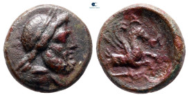 Mysia. Lampsakos circa 400-300 BC. Bronze Æ