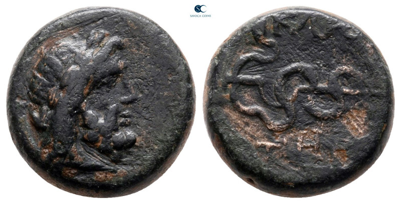 Mysia. Pergamon circa 133-27 BC. 
Bronze Æ

15 mm, 4,41 g



Very Fine