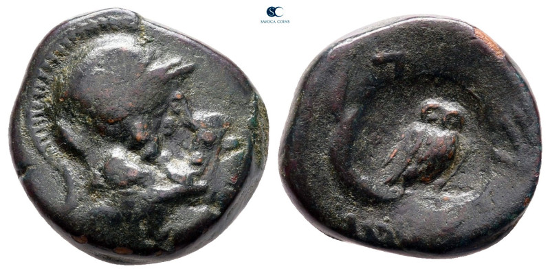 Kings of Pergamon. Pergamon. Philetairos 282-263 BC. 
Bronze Æ

16 mm, 4,37 g...