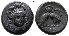 Troas. Sigeion circa 400-200 BC. Bronze Æ