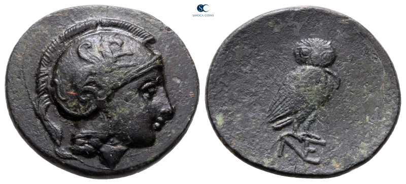 Aiolis. Neonteichos circa 300-100 BC. 
Bronze Æ

20 mm, 3,81 g



Very Fi...