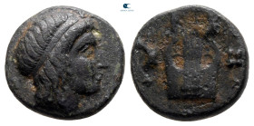 Ionia. Kolophon circa 400-350 BC. Bronze Æ