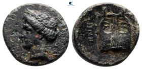 Ionia. Kolophon circa 400-350 BC. Bronze Æ