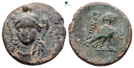 Ionia. Lebedos-Ptolemais. ΚΟNΝΙΩΝ (Konnion), magistrate circa 300-100 BC. Bronze Æ