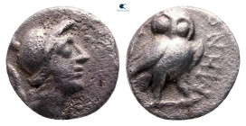 Caria. Halikarnassos circa 200-0 BC. Obol AR