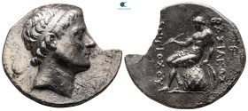 Seleukid Kingdom. Uncertain mint 28, in Syria or Mesopotamia. Antiochos II Theos 261-246 BC. Tetradrachm AR