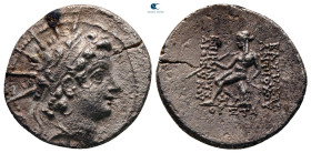 Seleukid Kingdom. Antioch on the Orontes. Antiochos VI Dionysos 144-142 BC. Drachm AR