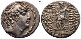 Seleukid Kingdom. Antioch on the Orontes. Philip I Philadelphos 95-75 BC. Tetradrachm AR