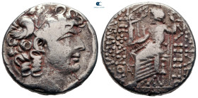 Seleukid Kingdom. Antioch on the Orontes. Philip I Philadelphos 95-75 BC. Tetradrachm AR