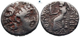 Seleukid Kingdom. Antioch on the Orontes. Philip I Philadelphos 95-75 BC. Tetradrachm AR