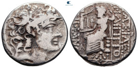 Seleukid Kingdom. Antioch on the Orontes. Philip I Philadelphos 95-75 BC. Tetradrachm AR
