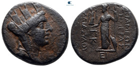 Seleucis and Pieria. Apameia circa 100-0 BC. Bronze Æ