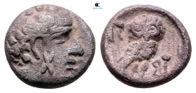 Arabia. Sabaean Kingdom. Unknown ruler(s) circa 225-100 BC. 1/4 Unit AR