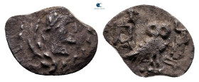 Arabia. Sabaean Kingdom circa 160-130 BC. Imitating Athens 'New Style' coinage. 1/8 Unit AR