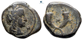Nabataean Kingdom. Petra. Aretas IV 9 BC-AD 40. Bronze Æ
