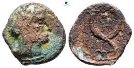 Nabataean Kingdom. Petra. Syllaios 9 BC-AD 40. Bronze Æ