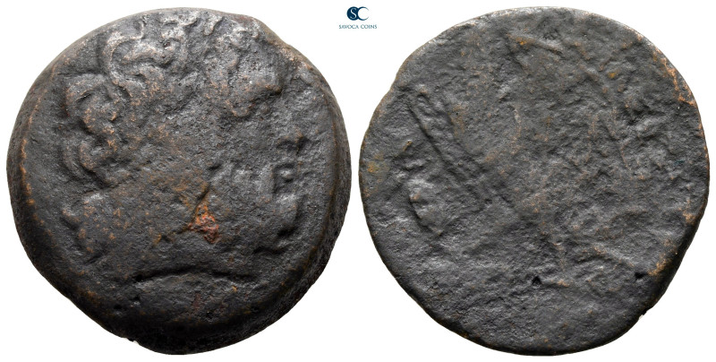 Ptolemaic Kingdom of Egypt. Alexandria. Ptolemy II Philadelphοs 285-246 BC. 
Ob...