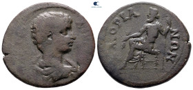 Phrygia. Amorion. Geta, as Caesar AD 197-209. Bronze Æ