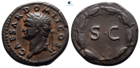 Seleucis and Pieria. Antioch. Domitian as Caesar AD 69-81. Bronze Æ