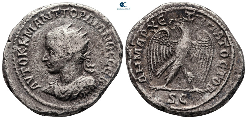 Seleucis and Pieria. Antioch. Gordian III AD 238-244. 
Billon-Tetradrachm

28...