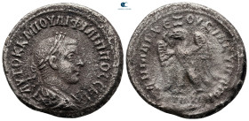 Seleucis and Pieria. Antioch. Philip II AD 247-249. Billon-Tetradrachm