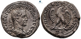 Seleucis and Pieria. Antioch. Trebonianus Gallus AD 251-253. Billon-Tetradrachm