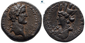 Seleucis and Pieria. Laodicea ad Mare. Antoninus Pius AD 138-161. Bronze Æ