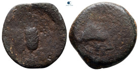 Judaea. Jerusalem. Herodians. Agrippa I AD 37-43. Prutah Æ