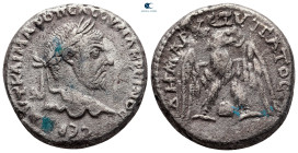 Mesopotamia. Edessa. Macrinus AD 217-218. Billon-Tetradrachm