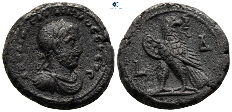Egypt. Alexandria. Gallienus AD 253-268. Dated RY 4=AD 256/7
Potin Tetradrachm...