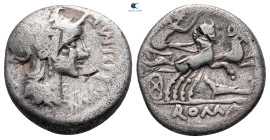 M. Cipius M.f 115-114 BC. Rome. Denarius AR