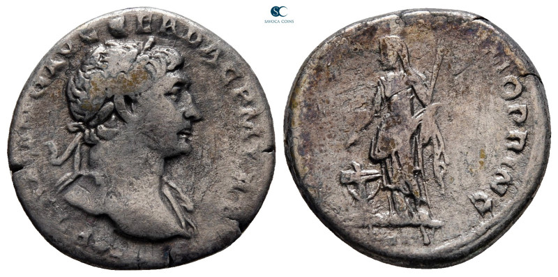 Trajan AD 98-117. Rome
Denarius AR

18 mm, 3,15 g



Good Fine