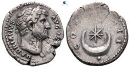 Hadrian AD 117-138. Rome. Denarius AR