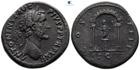 Antoninus Pius AD 138-161. Rome. Sestertius Æ