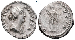 Faustina II AD 147-175. Rome. Denarius AR