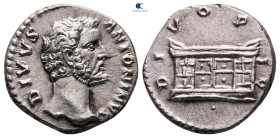 Divus Antoninus Pius AD 161. Rome. Denarius AR